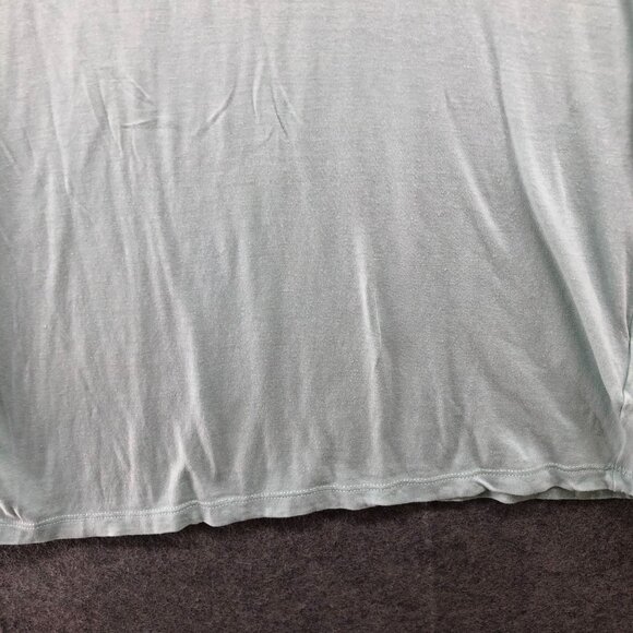 Boyish By Her Organic Cotton Tencel T Shirt Womens S Light Blue Short Sleeve - Picture 4 of 9